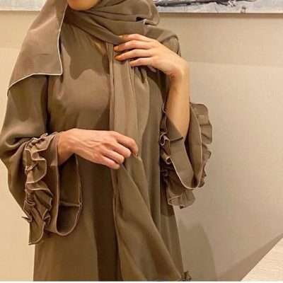 Crumble Style Abaya
