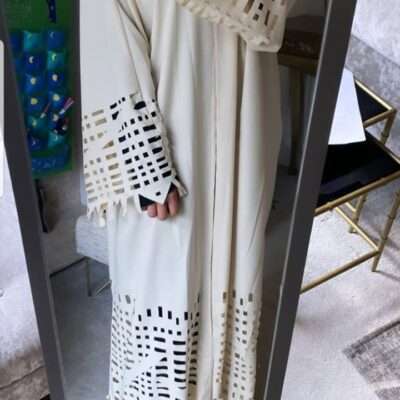 Designer Net Style Abaya