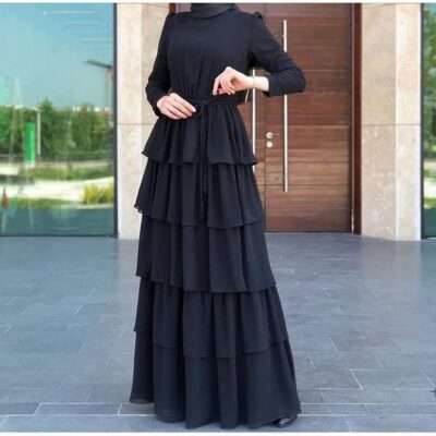 Simple Layered Abaya