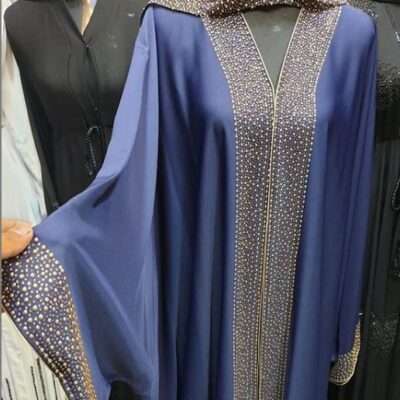 Blue Designer Abaya