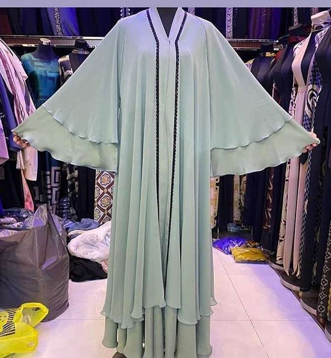 Double Layered Abaya – SK Abayas