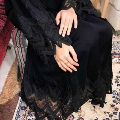 Designer Lace Abaya
