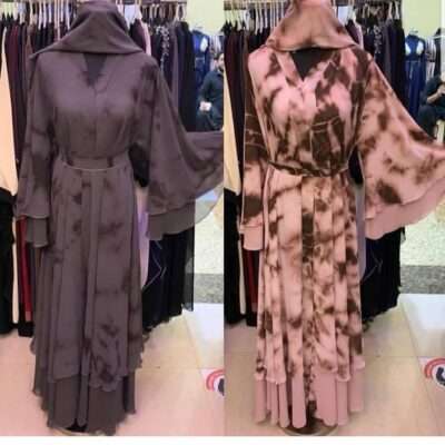 Printed Layer Abaya