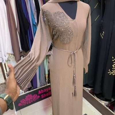 Frill Sleeves Abaya