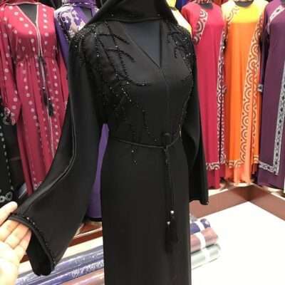 Black Beats Designer Abaya