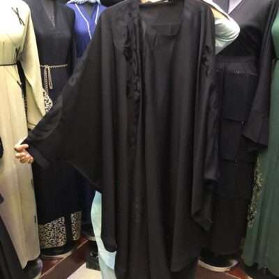 Black Embroidery Abaya 02