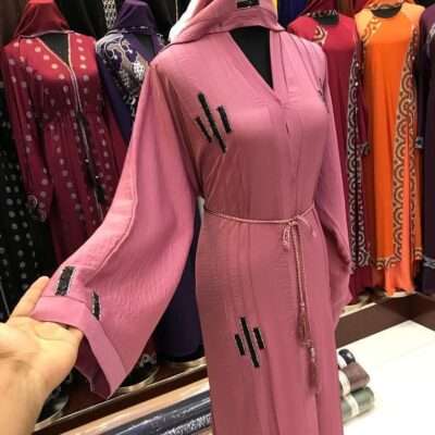 Decent Pink Abaya