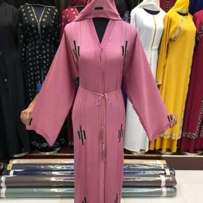 Decent Pink Abaya