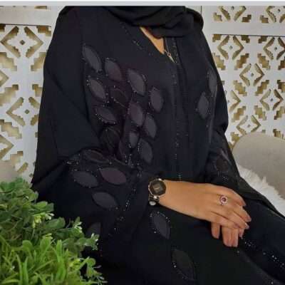 Designer Stylish Black Abaya