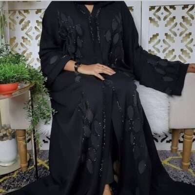 Designer Stylish Black Abaya