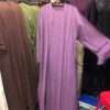 Pleated Inner Shrug Abaya - Image 2