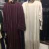 Pleated Inner Shrug Abaya - Image 3