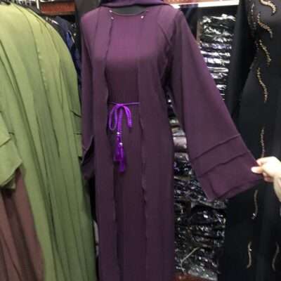 Pleated Inner Shrug Abaya