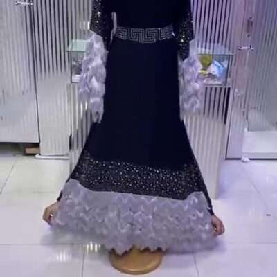 Fur Designer Abaya