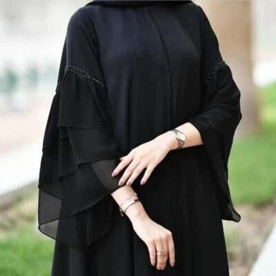 Sleeve Layer Designer Abaya
