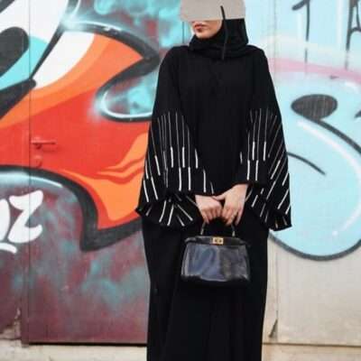 Designer Sleeves Abaya