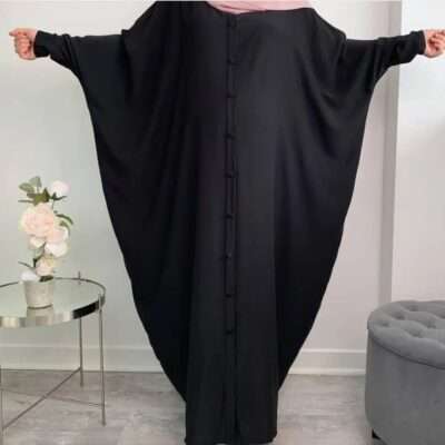 Black Kaftan Abaya