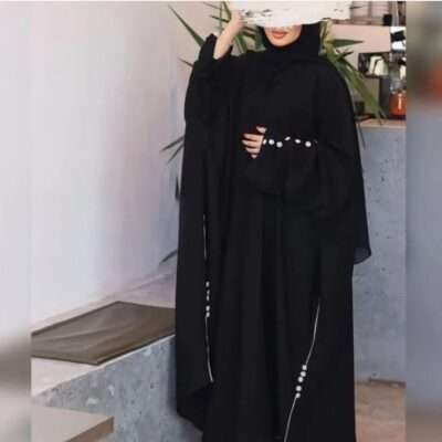 Button Kaftan Abaya