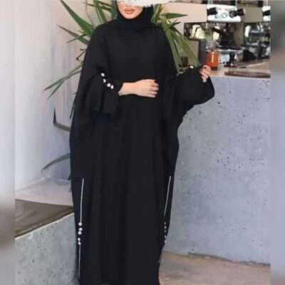 Button Kaftan Abaya