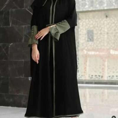 Cuff Sleeves Designer Abaya