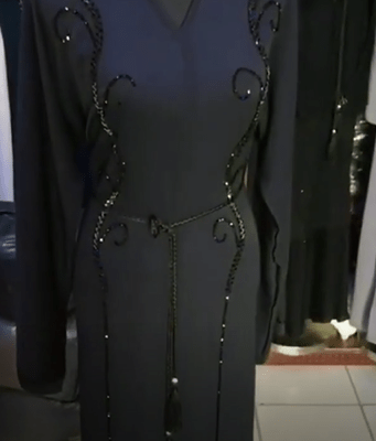 Designer Beads Abaya