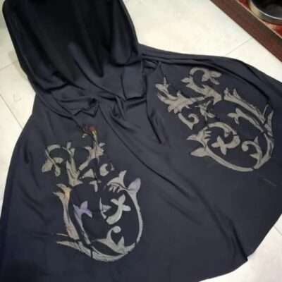 Laser Cut Branch Abaya