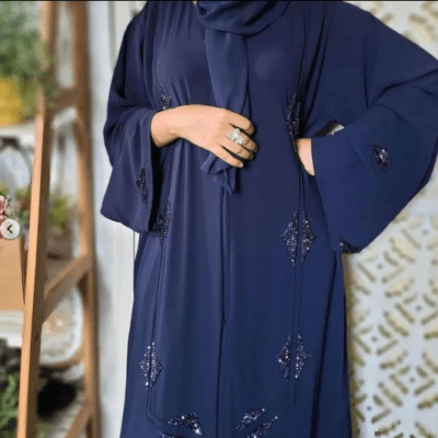 Front Open Designer Abaya