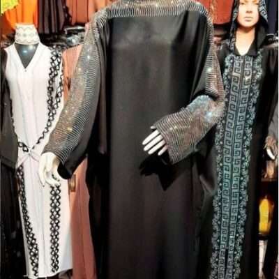 Shoulder Diamond Abaya