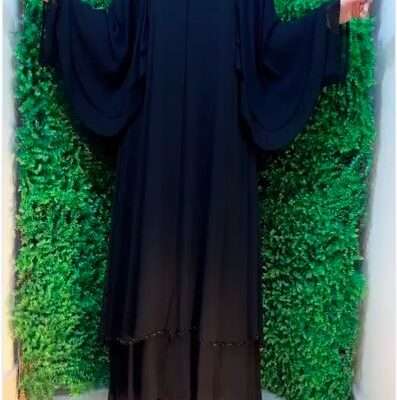 Black Bell Beads Abaya