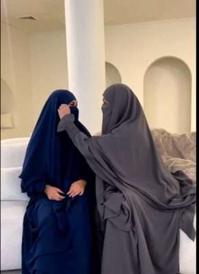 Skirt Jilbab Cuff Sleeves Abaya