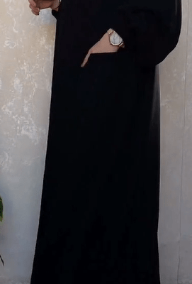 Elastic Pocket Abaya