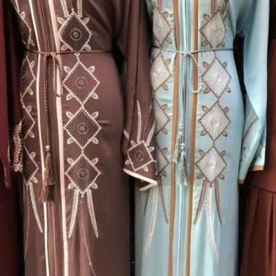 Ancient Style Embroidery Abaya