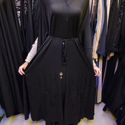 Frok Beads Bunches Abaya