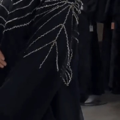 Web Handwork Abaya