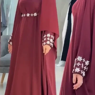 Eagle Style Diamond Abaya
