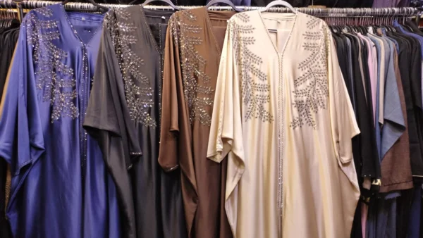 Black Diamond Kaftan Abaya