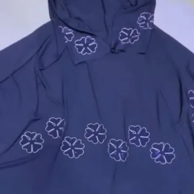 Embroidery Flower Diamond Abaya