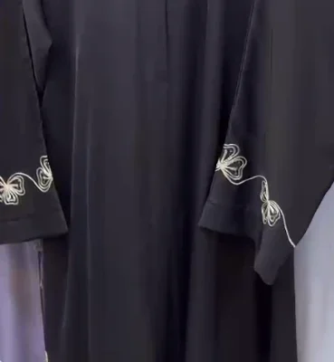 Flower Embroidery Abaya