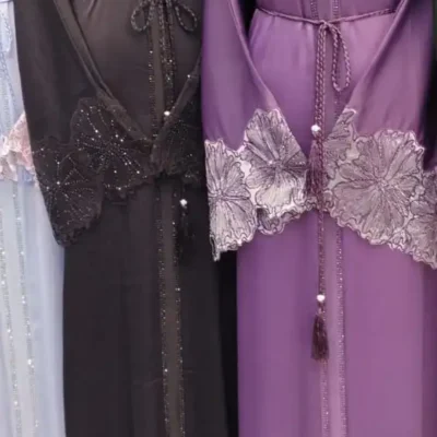 Flower Lace Abaya