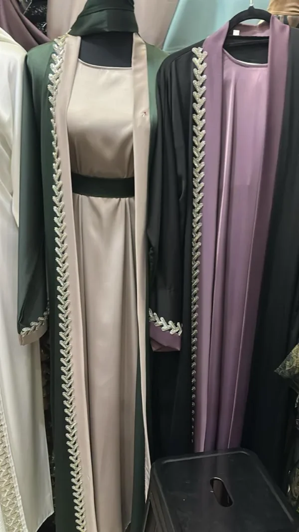 Lace Designer Shrug Abaya