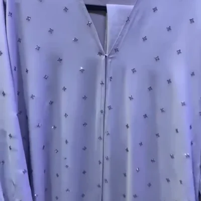 Mini Diamond Blocks Abaya