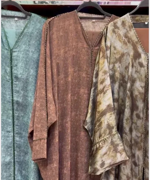 Patchy Designer Abaya