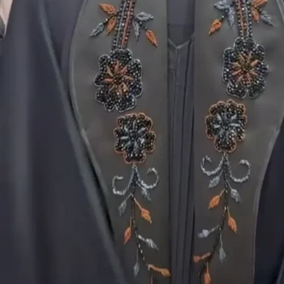 Royal Handwork Coat Abaya