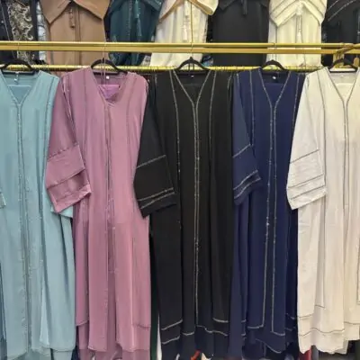 Parallel Mini Diamond Abaya