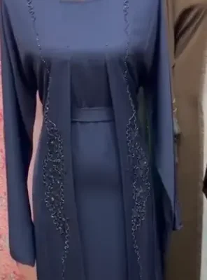 Beaded Shrug Abaya