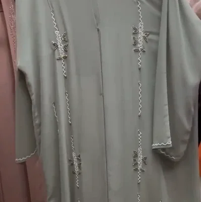 Classy Beaded Handwork Abaya