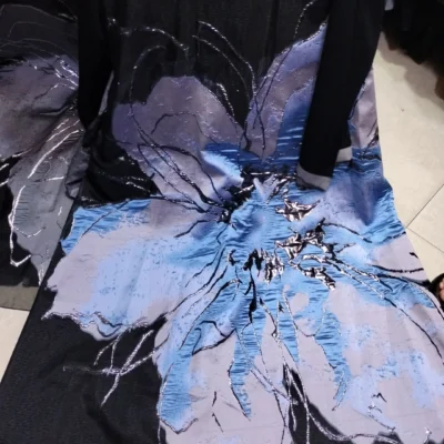 Back Full Flower Patch Designs Abayas