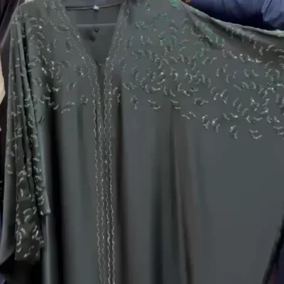 Double Diamond Shaded Kaftan Abaya