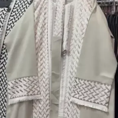 Kafiah  Shrug Abaya