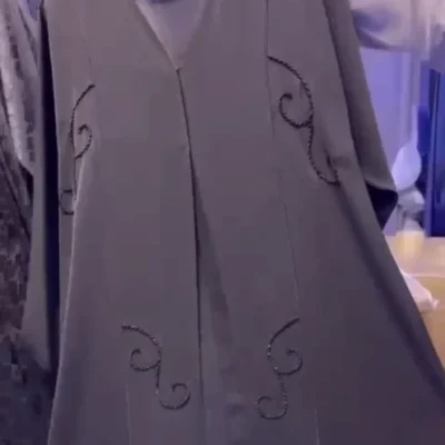 Light Handwork Abaya